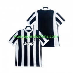 Camiseta de Fútbol Juventus 2017 2018 Retro Hombre Casa Manga Corta