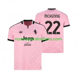 Camiseta de Fútbol Juventus Weston McKennie 22 Hombre Exterior 2026-2027 Manga Corta