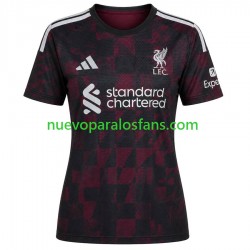 Camiseta de Fútbol Liverpool Mujer Tercera 2026-2027 Manga Corta