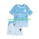 Camiseta de Fútbol Manchester City Erling Haaland 9 Niño Casa 2026-2027 Manga Corta