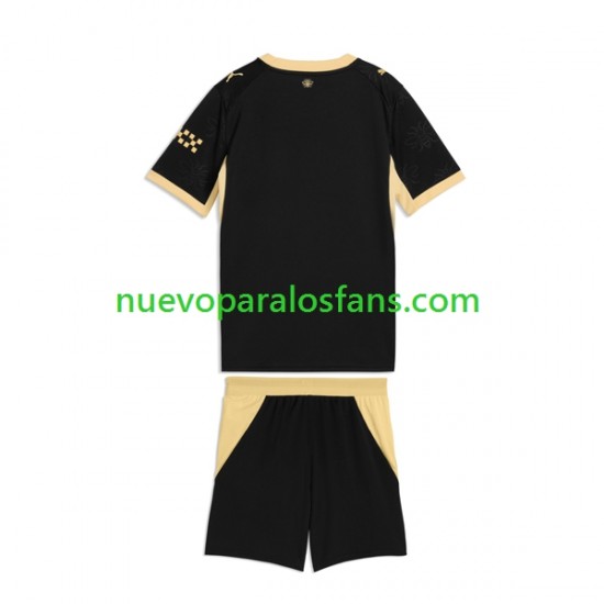 Camiseta de Fútbol Manchester City Niño Exterior 2026-2027 Manga Corta