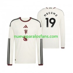 Camiseta de Fútbol Manchester United Bryan Mbeumo 19 Hombre Tercera 2026-2027 Manga Larga