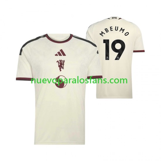Camiseta de Fútbol Manchester United Bryan Mbeumo 19 Hombre Tercera 2026-2027 Manga Corta
