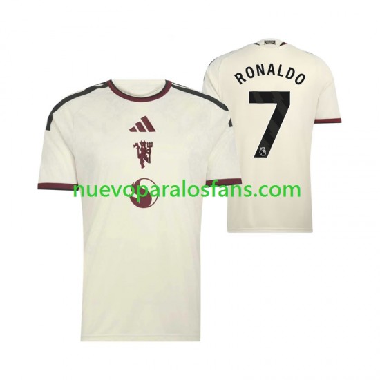 Camiseta de Fútbol Manchester United Cristiano Ronaldo 7 Hombre Tercera 2026-2027 Manga Corta