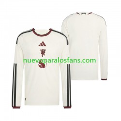 Camiseta de Fútbol Manchester United Hombre Tercera 2026-2027 Manga Larga