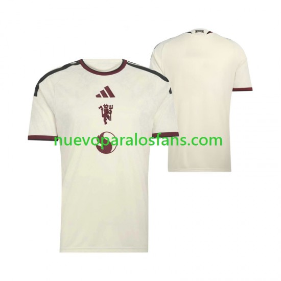 Camiseta de Fútbol Manchester United Hombre Tercera 2026-2027 Manga Corta