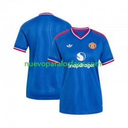 Camiseta de Fútbol Manchester United Mujer Exterior 2026-2027 Manga Corta