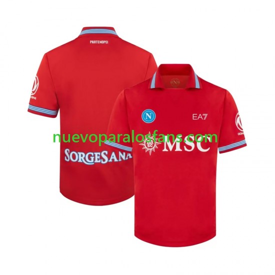 Camiseta de Fútbol Napoli Hombre Tercera 2026-2027 Manga Corta