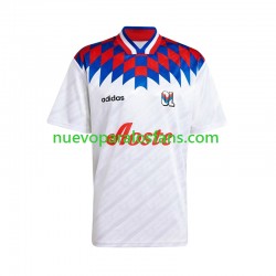 Camiseta de Fútbol Olympique de Lyon 1995 1996 Retro Hombre Casa Manga Corta