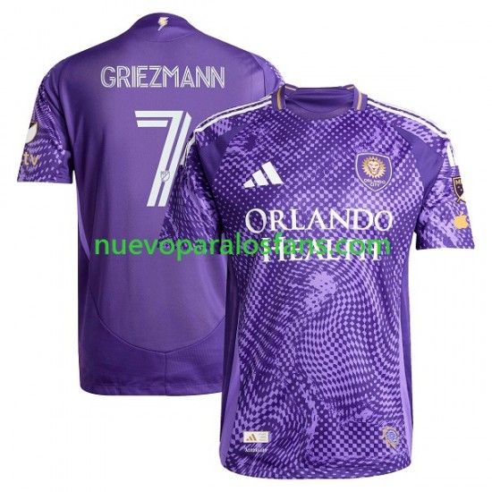 Camiseta de Fútbol Orlando City Antoine Griezmann Hombre Casa 2026 Manga Corta