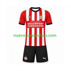 Camiseta de Fútbol PSV Eindhoven Niño Casa 2026-2027 Manga Corta