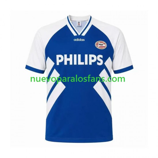 Camiseta de Fútbol PSV Eindhoven Retro Hombre Exterior 1994 Manga Corta
