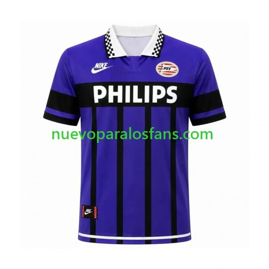 Camiseta de Fútbol PSV Eindhoven 1995 Retro Hombre Exterior Manga Corta