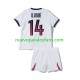 Camiseta de Fútbol Paris Saint-Germain Desire Doue 14 Niño Exterior 2026-2027 Manga Corta