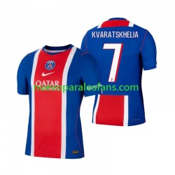 Camiseta de Fútbol Paris Saint-Germain Khvicha Kvaratskhelia 7 Hombre Casa 2026-2027 Manga Corta