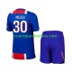 Camiseta de Fútbol Paris Saint-Germain Lionel Messi 30 Niño Casa 2026-2027 Manga Corta