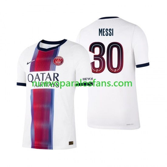 Camiseta de Fútbol Paris Saint-Germain Lionel Messi 30 Hombre Exterior 2026-2027 Manga Corta