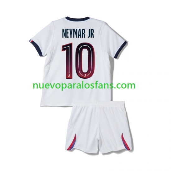 Camiseta de Fútbol Paris Saint-Germain Neymar JR 10 Niño Exterior 2026-2027 Manga Corta