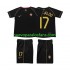 Camiseta de Fútbol Portugal Cristiano Ronaldo 17 Retro Niño Exterior 2006 Manga Corta