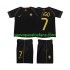 Camiseta de Fútbol Portugal FIGO 7 Retro Niño Exterior 2006 Manga Corta