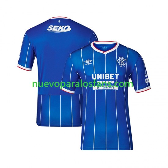 Camiseta de Fútbol Rangers Hombre Casa 2026-2027 Manga Corta