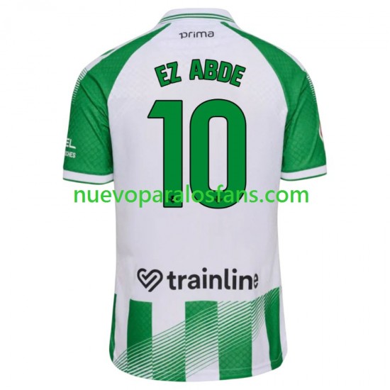 Camiseta de Fútbol Real Betis Abde Ezzalzouli 10 Hombre Casa 2026-2027 Manga Corta