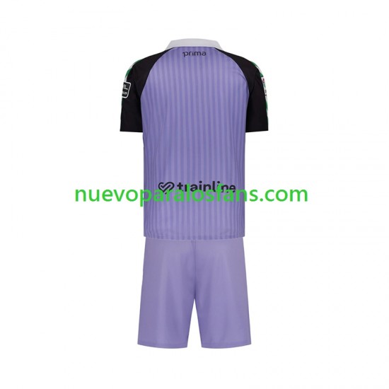 Camiseta de Fútbol Real Betis Portero Retro Niño Casa 2025-2026 Manga Corta