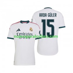 Camiseta de Fútbol Real Madrid Arda Guler 15 Hombre Casa 2026-2027 Manga Corta