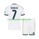 Camiseta de Fútbol Real Madrid Cristiano Ronaldo 7 Niño Casa 2026-2027 Manga Corta