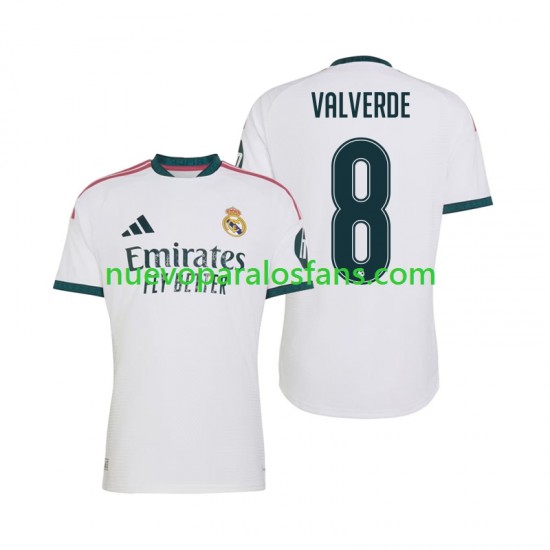 Camiseta de Fútbol Real Madrid Federico Valverde 8 Hombre Casa 2026-2027 Manga Corta