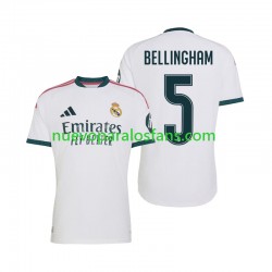 Camiseta de Fútbol Real Madrid Jude Bellingham 5 Hombre Casa 2026-2027 Manga Corta