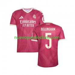 Camiseta de Fútbol Real Madrid Jude Bellingham 5 Hombre Tercera 2026-2027 Manga Corta