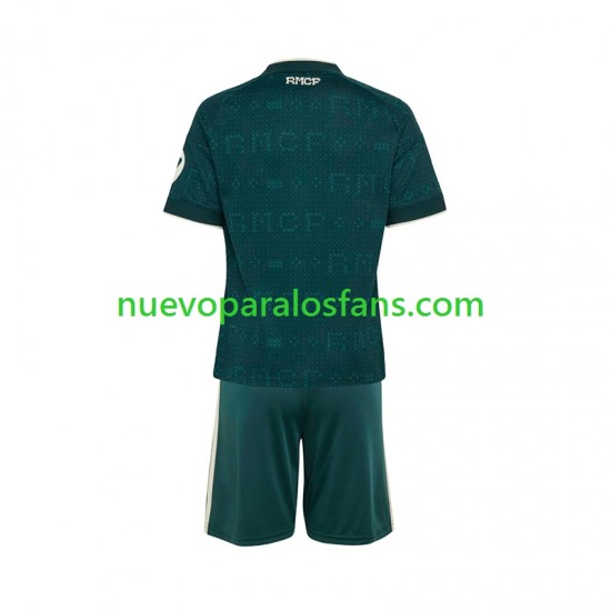 Camiseta de Fútbol Real Madrid Niño Exterior 2026-2027 Manga Corta