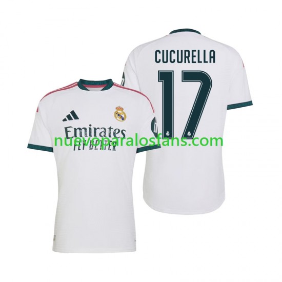 Camiseta de Fútbol Real Madrid Marc Cucurella 17 Hombre Casa 2026-2027 Manga Corta