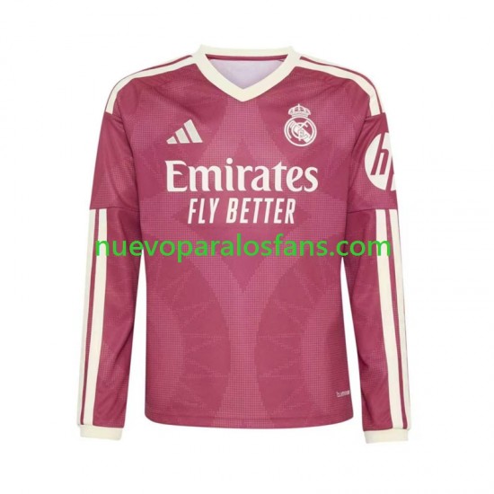 Camiseta de Fútbol Real Madrid Hombre Tercera 2026-2027 Manga Larga