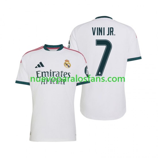 Camiseta de Fútbol Real Madrid Vinicius Junior 7 Hombre Casa 2026-2027 Manga Corta