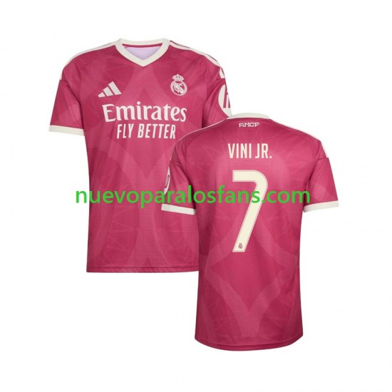 Camiseta de Fútbol Real Madrid Vinicius Junior 7 Hombre Tercera 2026-2027 Manga Corta