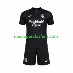 Camiseta de Fútbol Real Sociedad Niño Exterior 2026-2027 Manga Corta