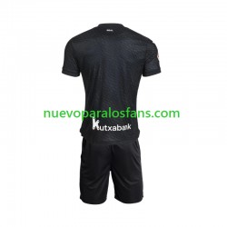 Camiseta de Fútbol Real Sociedad Niño Exterior 2026-2027 Manga Corta