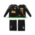 Camiseta de Fútbol Santos NEYMAR JR 11 Classic 2012 2013 Retro Niño Exterior Manga Larga