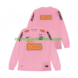Camiseta de Fútbol Santos 2012 2013 Retro Hombre Cuarto Manga Larga