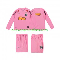 Camiseta de Fútbol Santos 2012 2013 Retro Niño Cuarto Manga Larga