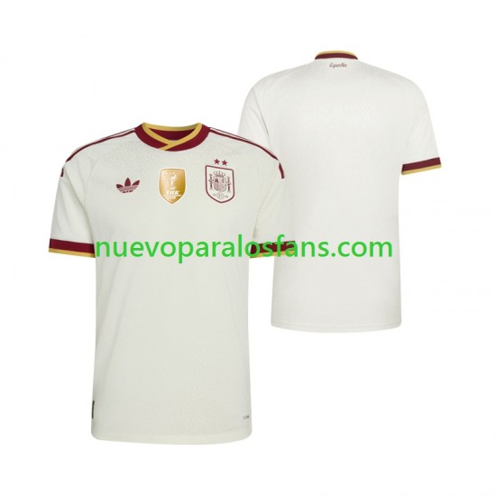 Camiseta de Fútbol España 2-star Hombre Exterior 2026-2027 Manga Corta