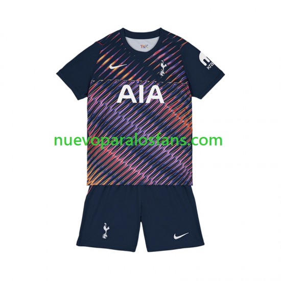 Camiseta de Fútbol Tottenham Hotspur Niño Exterior 2026-2027 Manga Corta