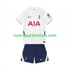 Camiseta de Fútbol Tottenham Hotspur Niño Casa 2026-2027 Manga Corta