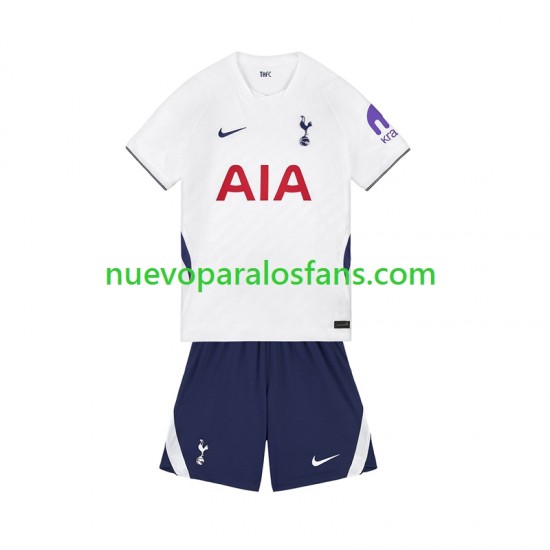 Camiseta de Fútbol Tottenham Hotspur Niño Casa 2026-2027 Manga Corta