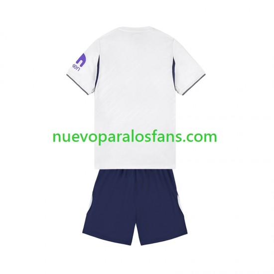Camiseta de Fútbol Tottenham Hotspur Niño Casa 2026-2027 Manga Corta