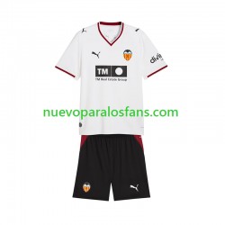 Camiseta de Fútbol Valencia CF Niño Casa 2026-2027 Manga Corta