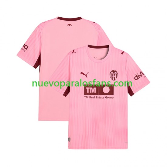 Camiseta de Fútbol Valencia CF Hombre Tercera 2026-2027 Manga Corta