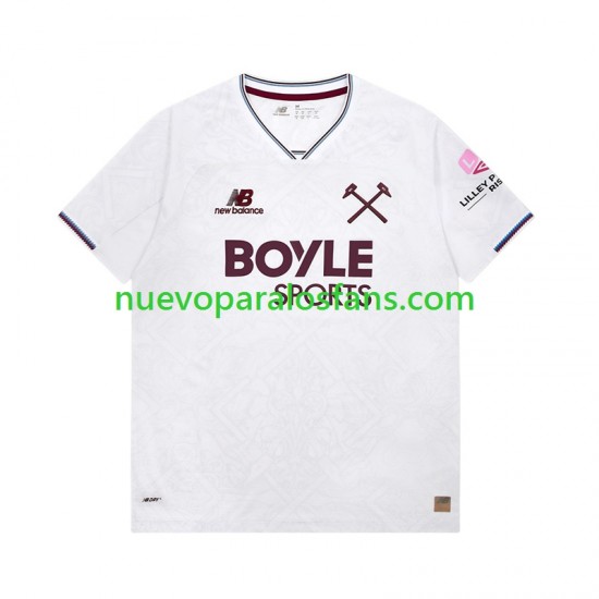 Camiseta de Fútbol West Ham United Hombre Exterior 2026-2027 Manga Corta